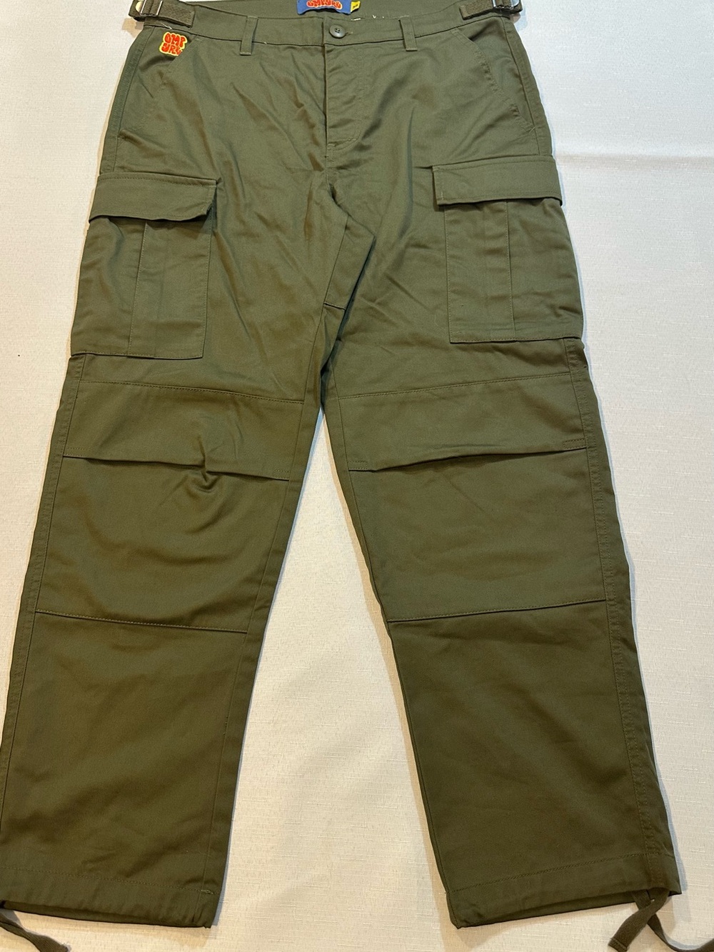 Empyre Olive Green Baggy Cargo Skate Pants Size 30